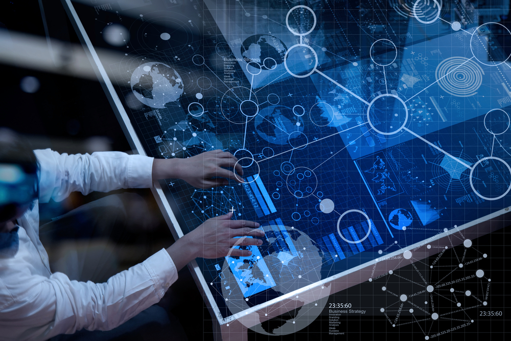 top view of businessman hand working with modern technology and digital layer effect as business strategy concept-1 top view of businessman hand working with modern technology and digital layer effect as business strategy concept-1